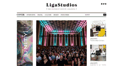 Desktop Screenshot of ligastudios.com